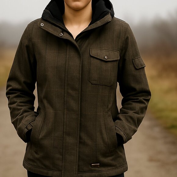 Misty Mountain Womens Technical Performance Hood waterproof breathable Jacket- L - Picture 2 of 8